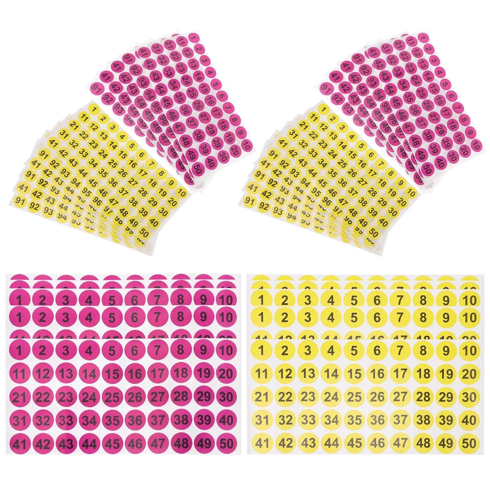 42pcs Colorful Round Number Stickers 1-100 Self-Adhesive Labels For Diy Craft Home Wall Decals Envelope Seal Folder Tags
42pcs Colorful Round Number Stickers 1-100 Self-Adhesive Labels For Diy Craft Home Wall Decals Envelope Seal Folder Tags