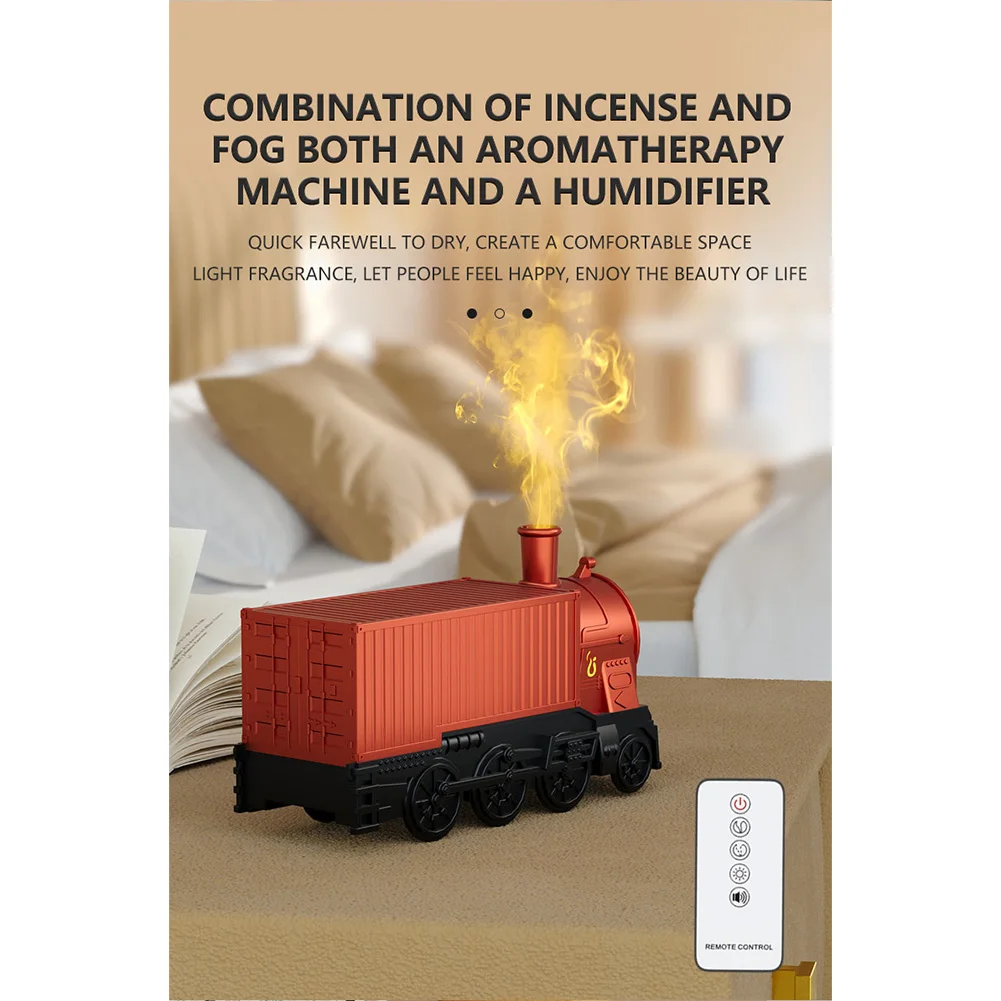 300 мл ароматический диффузор в стиле поезда с USB-увлажнителем эфирного масла с дистанционным управлением, тихий туман для спальни и гостиной
300 мл ароматический диффузор в стиле поезда с USB-увлажнителем эфирного масла с дистанционным управлением, тихий туман для спальни и гостиной