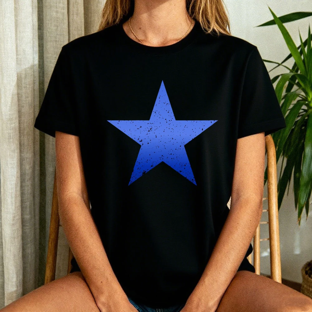 Blue Star Shirt 4th of July Patriotic Tee Fourth of July T-Shirt Independence Day Unisex T-shirt Retro Blue Star Y2K Women Tops
Blue Star Shirt 4th of July Patriotic Tee Fourth of July T-Shirt Independence Day Unisex T-shirt Retro Blue Star Y2K Women Tops