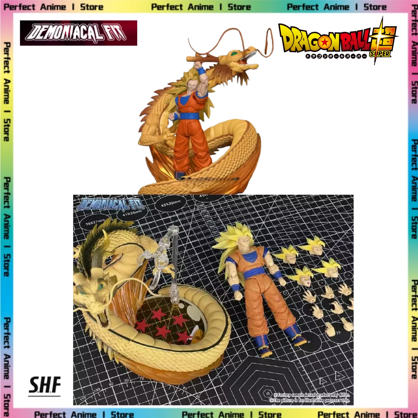 SHF Demoniacal Fit "Dragon Fist Burst" Magic Contract Movable, Super 3 Wukong 6 Inches, Movable Doll, in Stock
SHF Demoniacal Fit "Dragon Fist Burst" Magic Contract Movable, Super 3 Wukong 6 Inches, Movable Doll, in Stock