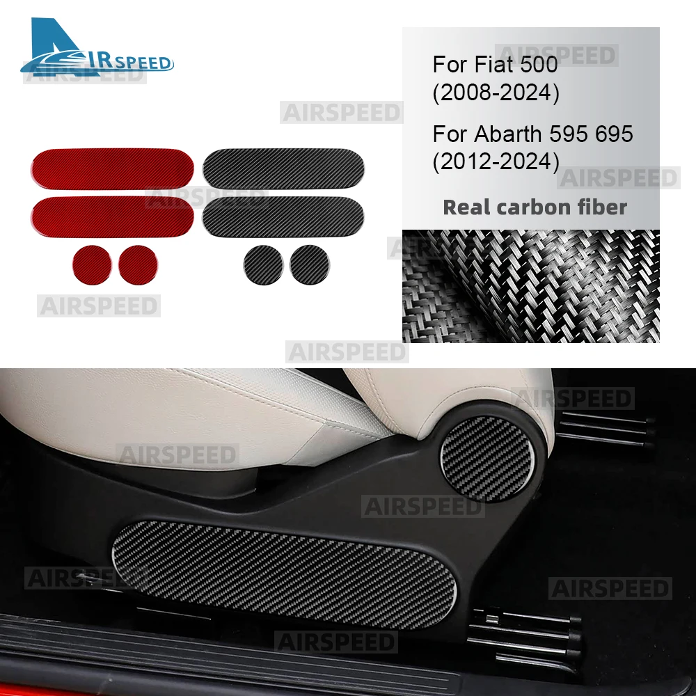 For Fiat 500 2008-2024 For Abarth 595/695 2012-2024 Real Soft Carbon Fiber Trim Sticker LHD RHD Car Seat Adjust Knob Decor Panel
For Fiat 500 2008-2024 For Abarth 595/695 2012-2024 Real Soft Carbon Fiber Trim Sticker LHD RHD Car Seat Adjust Knob Decor Panel