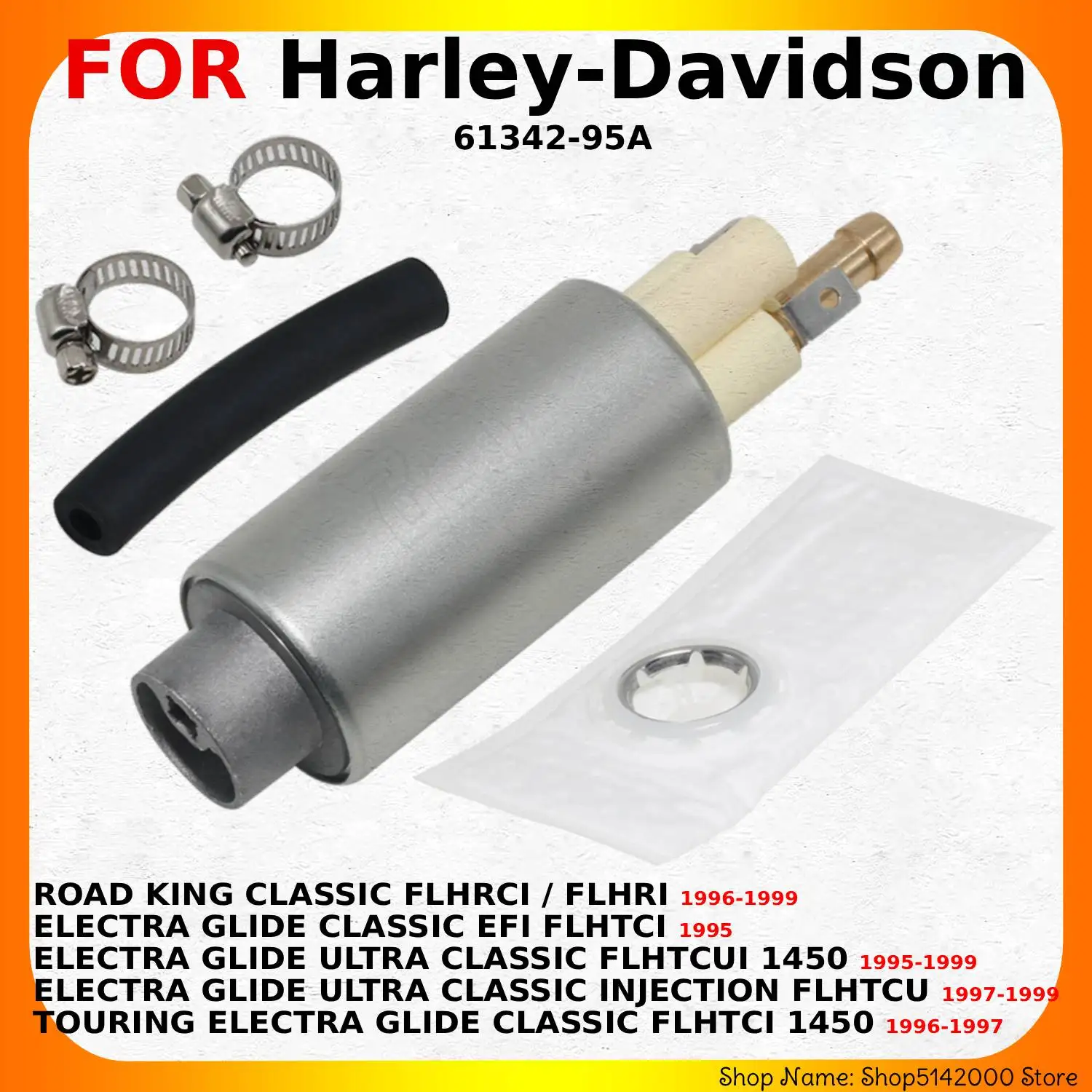 Motorcycle Fuel Pump For Harley-Davidson ROAD KING CLASSIC FLHRCI/FLHRI ELECTRA GLIDE CLASSIC EFI FLHTCI OEM:61342-95A Parts
Motorcycle Fuel Pump For Harley-Davidson ROAD KING CLASSIC FLHRCI/FLHRI ELECTRA GLIDE CLASSIC EFI FLHTCI OEM:61342-95A Parts