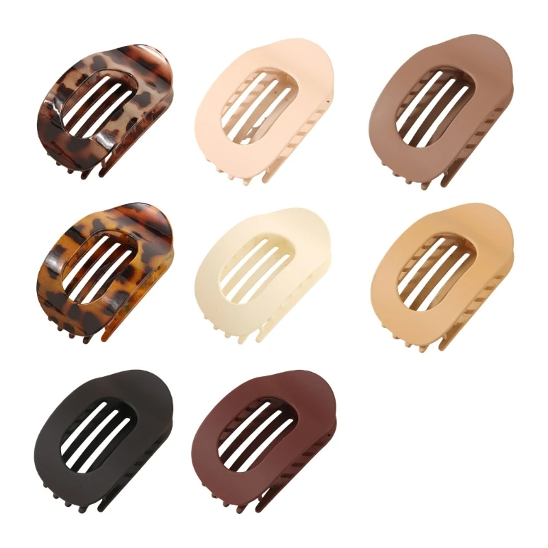 652F Elegant Plastic Flat Hair Claw Clip for Women and Girl French Styles Strong Hold Hair Barrette for Various Hair Types
652F Elegant Plastic Flat Hair Claw Clip for Women and Girl French Styles Strong Hold Hair Barrette for Various Hair Types