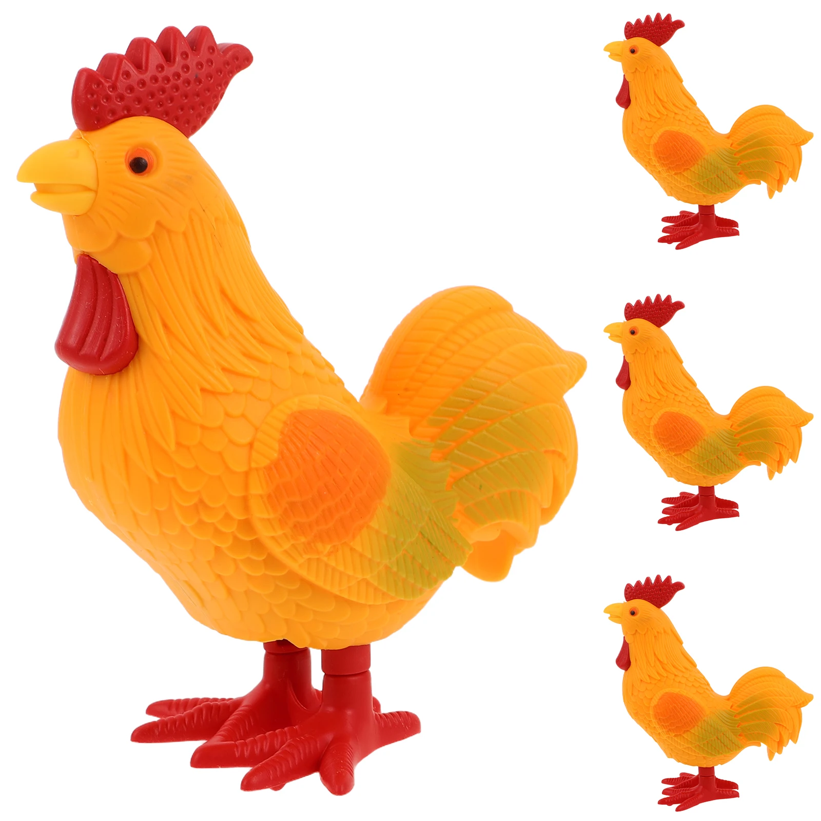 4 Pcs Wind Up Chicken Toys Jumping Farm Animals Clockwork Mechanism Toddler Gifts Spring Powered Games Educational Playset
4 Pcs Wind Up Chicken Toys Jumping Farm Animals Clockwork Mechanism Toddler Gifts Spring Powered Games Educational Playset