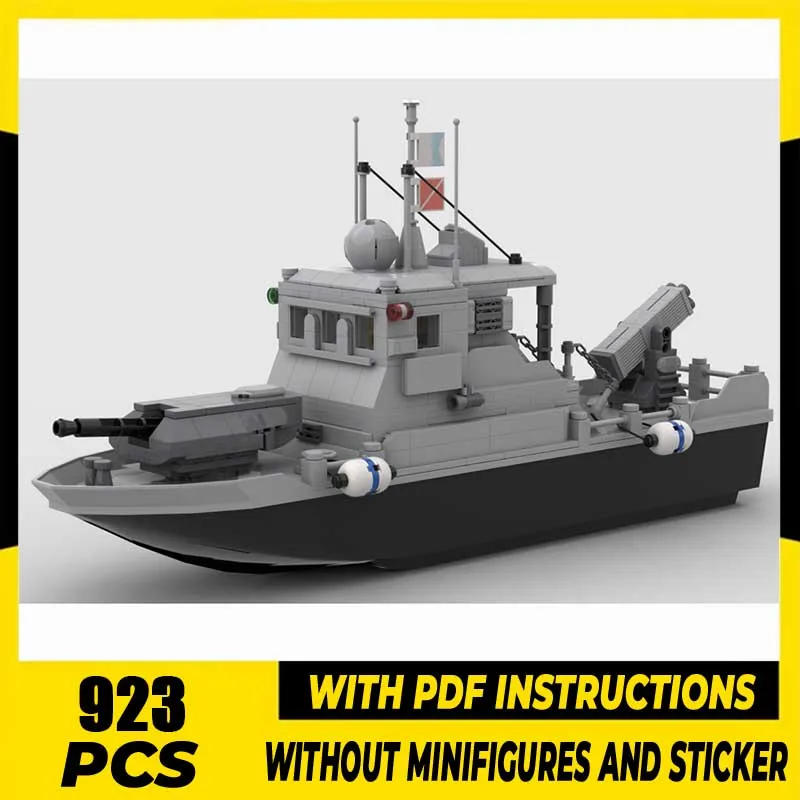 Moc Building Blocks Modular coastal protection ship "S 32 Noppe" Model Technology Brick DIY Assembly Construction Holiday Toys
Moc Building Blocks Modular coastal protection ship "S 32 Noppe" Model Technology Brick DIY Assembly Construction Holiday Toys