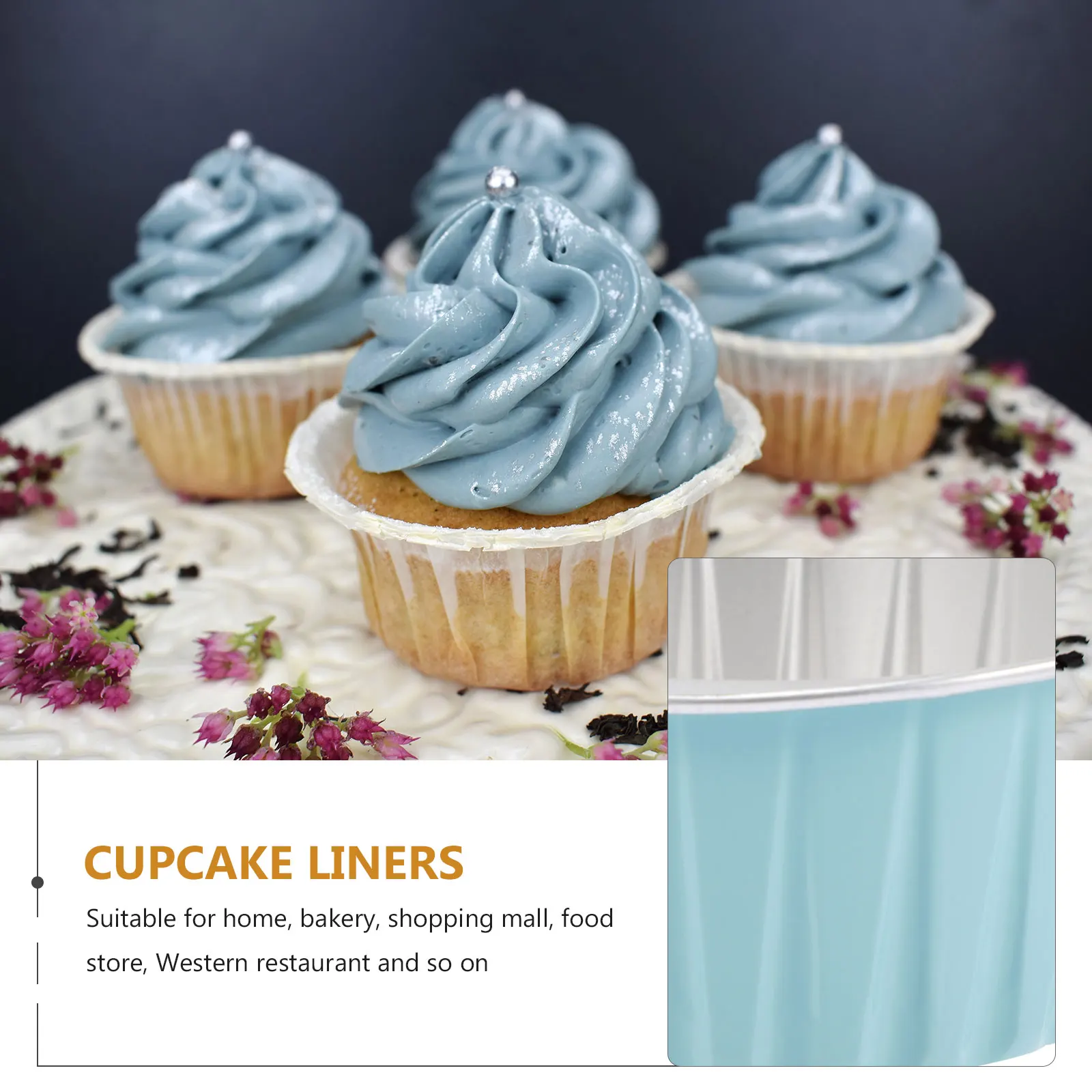 Dessert Bake-resistant Cup Cake Small Foil Baking Cups Lids Thickened Aluminum Cupcake
Dessert Bake-resistant Cup Cake Small Foil Baking Cups Lids Thickened Aluminum Cupcake
