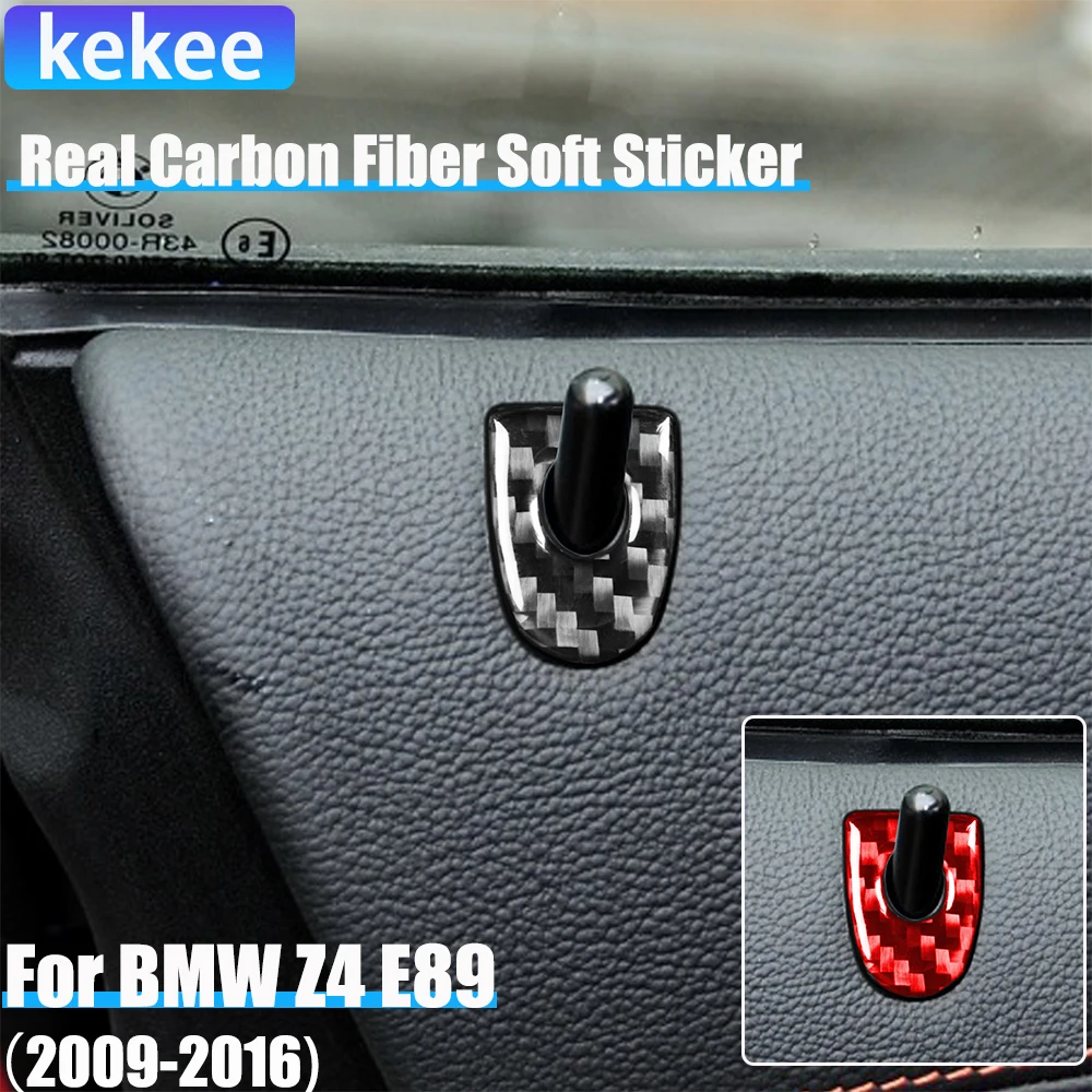 Real Carbon Fiber Car Accessories Door Lock Panel Cover Soft Sticker For BMW Z4 E89 2009 2010 2011 2012 2013 2014 2015 2016 
Real Carbon Fiber Car Accessories Door Lock Panel Cover Soft Sticker For BMW Z4 E89 2009 2010 2011 2012 2013 2014 2015 2016