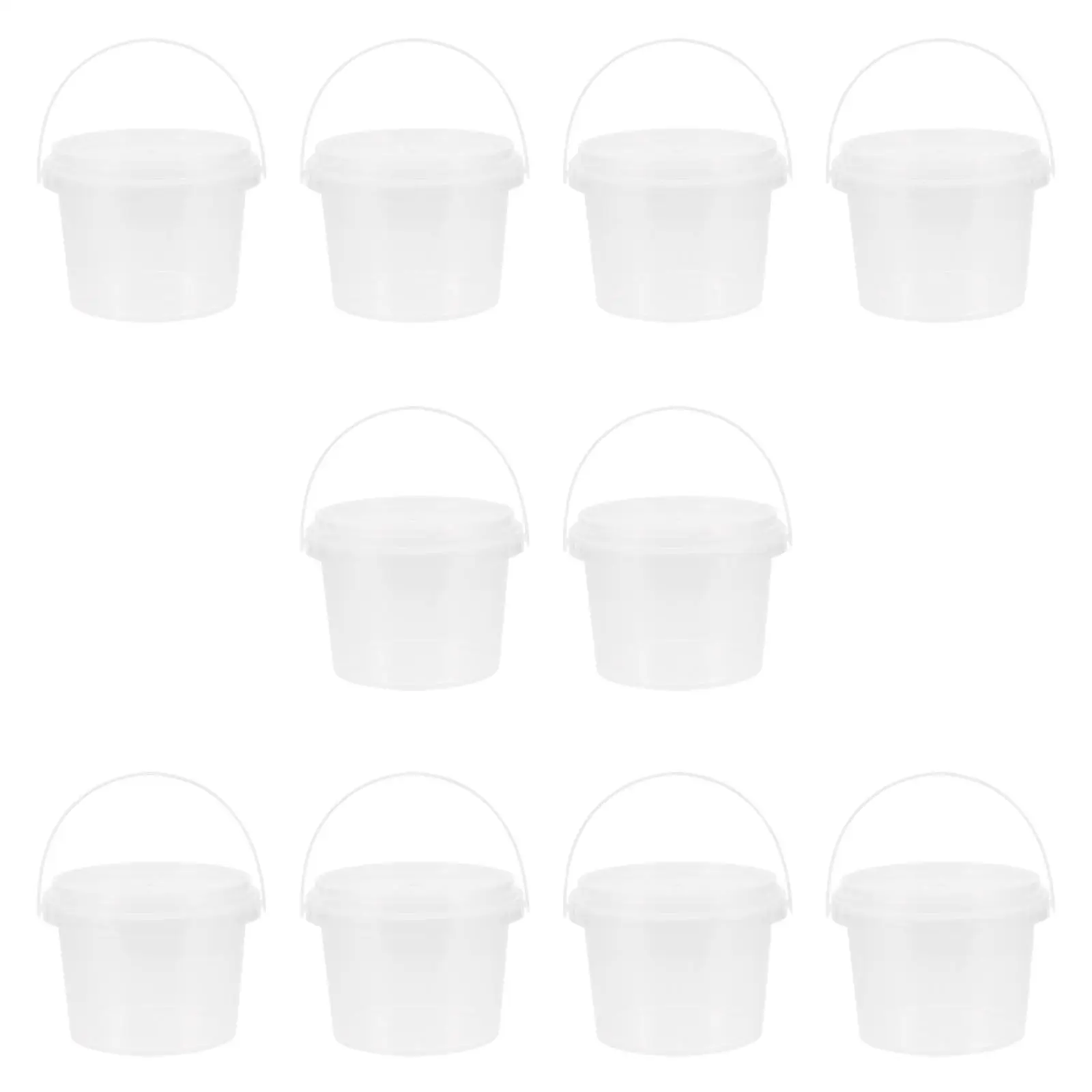 Transparent Storage Buckets Food Grade PP Safe Healthy Recyclable Firm Handheld Light No Leakage Home Toy Gift
Transparent Storage Buckets Food Grade PP Safe Healthy Recyclable Firm Handheld Light No Leakage Home Toy Gift