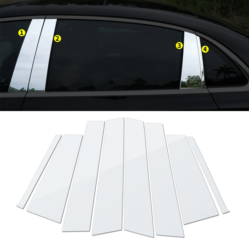 For Mercedes Benz E Class Sedan W214 2024-2026 Stainless Steel Window B C Pillar Trim Chrome Decorate For E200 E220 E300
For Mercedes Benz E Class Sedan W214 2024-2026 Stainless Steel Window B C Pillar Trim Chrome Decorate For E200 E220 E300