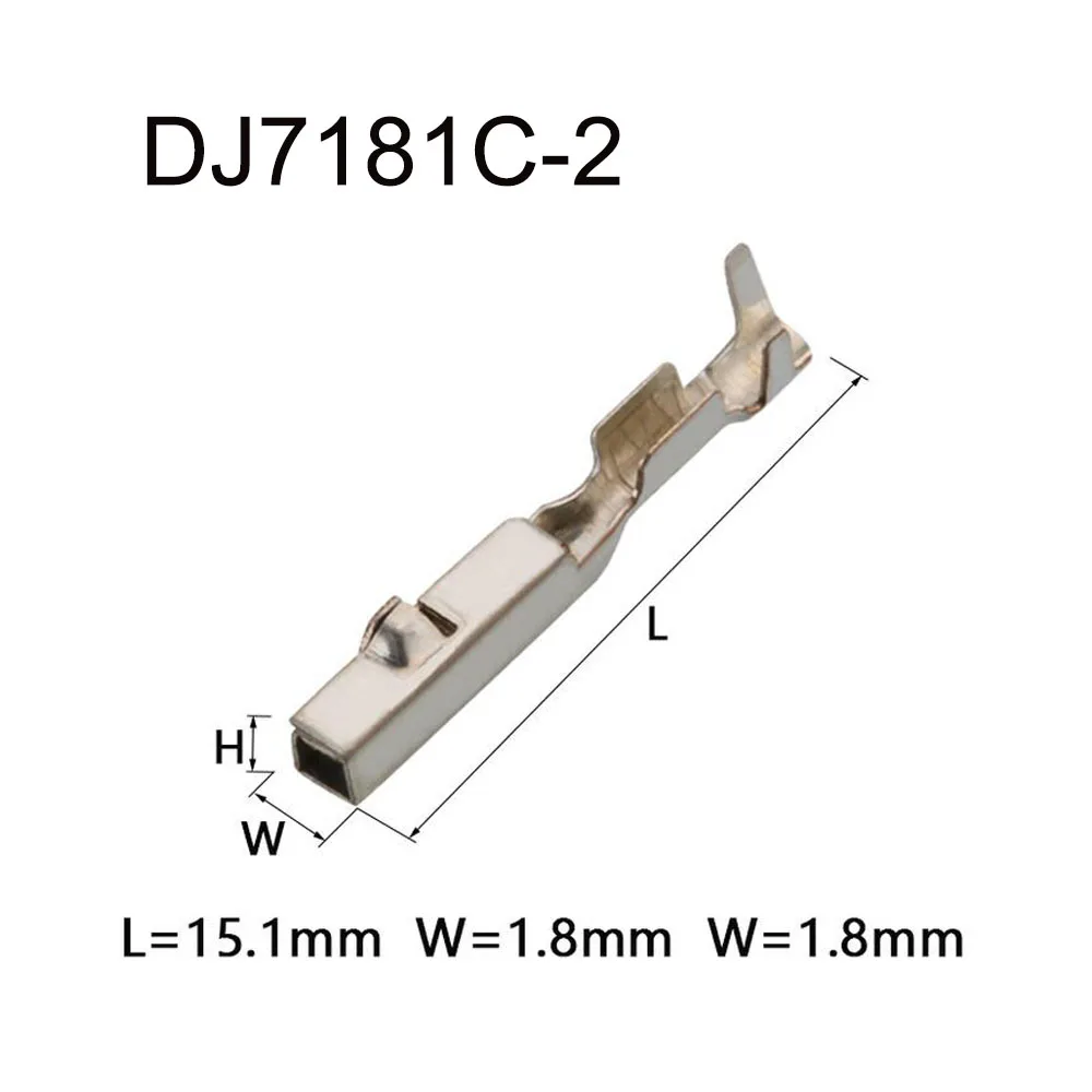 1000PCS DJ7181C-2 Terminal connector brass pin Waterproof harness terminal cable socket
1000PCS DJ7181C-2 Terminal connector brass pin Waterproof harness terminal cable socket