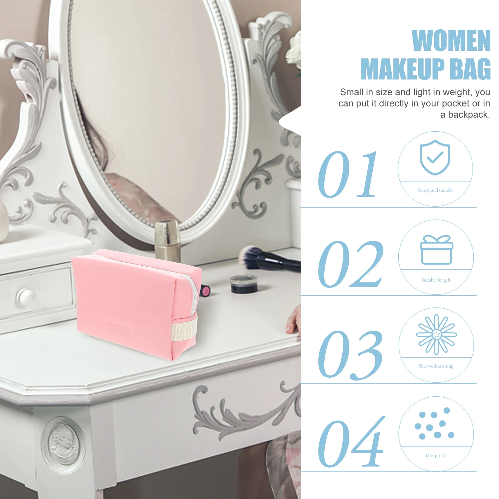 Mini Storage Bag Small Change Pouch Travel Makeup Toiletry Purses Lipstick Zipper Coin Purse Durable Material Simple
Mini Storage Bag Small Change Pouch Travel Makeup Toiletry Purses Lipstick Zipper Coin Purse Durable Material Simple