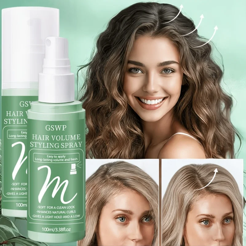 GSWP Volumising Hair Spray: adds volume, controls oil, leaves hair feeling fresh, and provides long-lasting hold. 100/200ml
GSWP Volumising Hair Spray: adds volume, controls oil, leaves hair feeling fresh, and provides long-lasting hold. 100/200ml