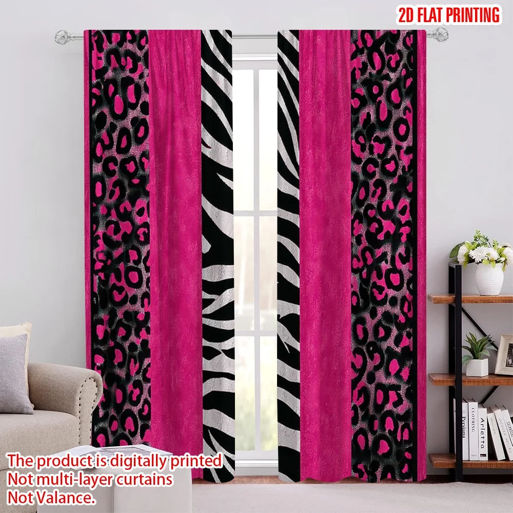 2D flat printing 2pcs Party Curtains Leopard Versatile Polyester Without Electricity Family Party Decoration Use for Decorations
2D flat printing 2pcs Party Curtains Leopard Versatile Polyester Without Electricity Family Party Decoration Use for Decorations