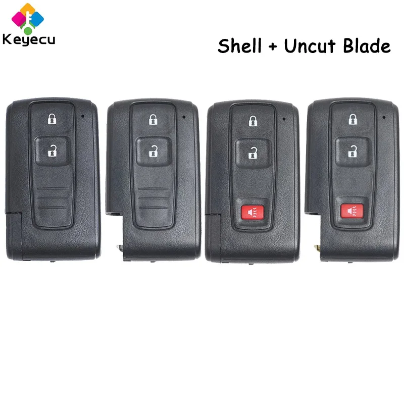 KEYECU Smart Remote Car Key Shell Cover с 2 3 кнопками, необрезанное лезвие для Toyota Prius 2004 2005 2006 2007 2008 2009 Fob MOZB31EG
KEYECU Smart Remote Car Key Shell Cover с 2 3 кнопками, необрезанное лезвие для Toyota Prius 2004 2005 2006 2007 2008 2009 Fob MOZB31EG
