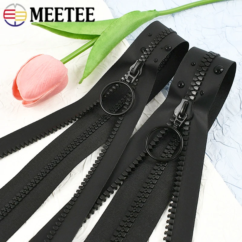 2/5M 5#8# Black Waterproof Zipper with Zip Pull Garment Coat Resin Zippers Clothes Bag Repair Replace Zip DIY Sewing Accessories
2/5M 5#8# Black Waterproof Zipper with Zip Pull Garment Coat Resin Zippers Clothes Bag Repair Replace Zip DIY Sewing Accessories