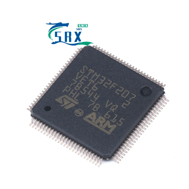 Original genuine STM32F207VET6 LQFP-100 ARM Cortex-M3 32-bit microcontroller MCU For bulk orders please inquire
Original genuine STM32F207VET6 LQFP-100 ARM Cortex-M3 32-bit microcontroller MCU For bulk orders please inquire