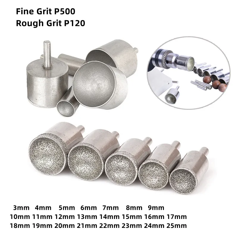 1pc 3-25mm Grinding Head Concave Polishing Suction Eye Socket Bead Grinder Spherical Abrasive Tools For Rotary Tool
1pc 3-25mm Grinding Head Concave Polishing Suction Eye Socket Bead Grinder Spherical Abrasive Tools For Rotary Tool