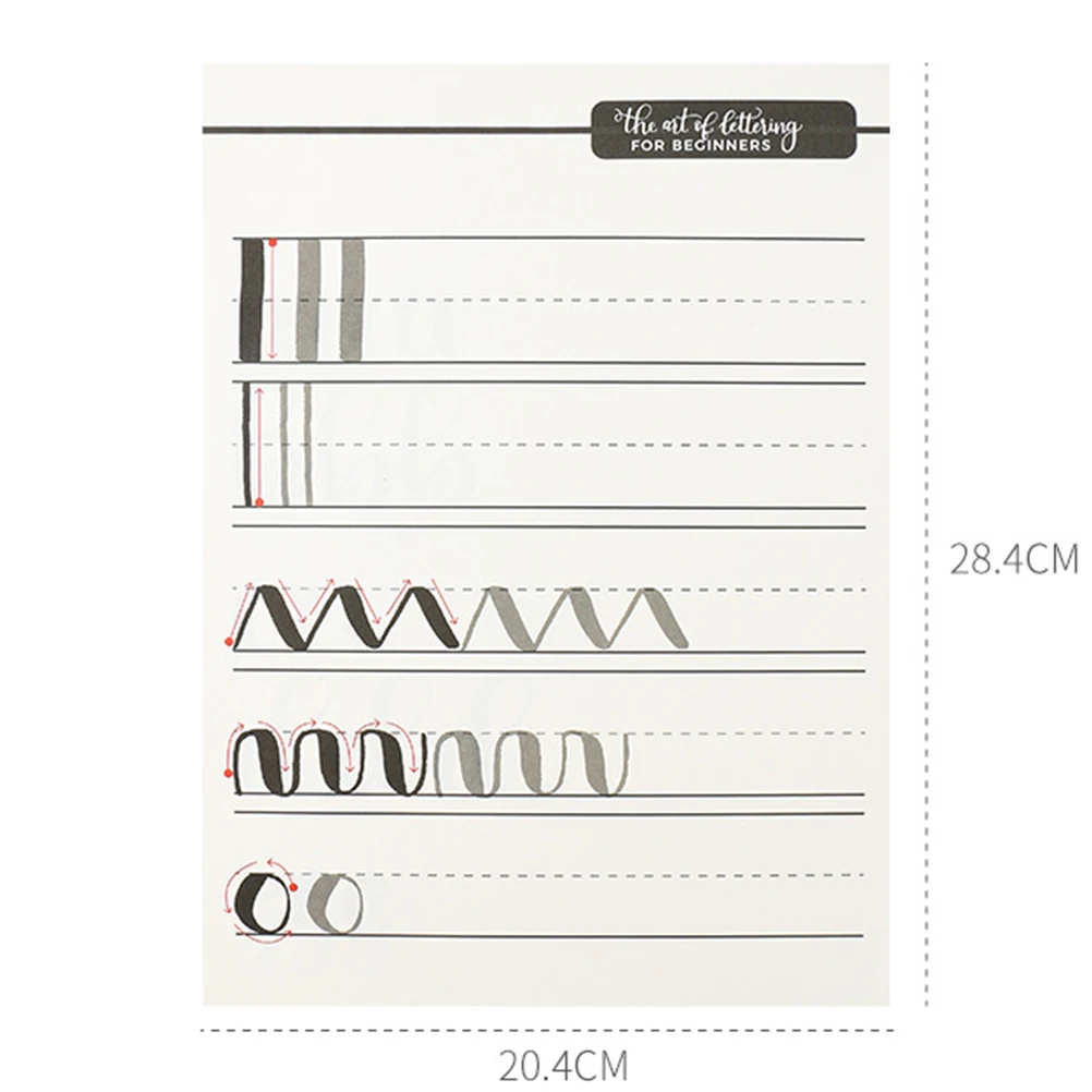 Art Font Exercise Book English Writing Practice Alphabet Calligraphy Letters Learning Tools Teaching Aids
Art Font Exercise Book English Writing Practice Alphabet Calligraphy Letters Learning Tools Teaching Aids