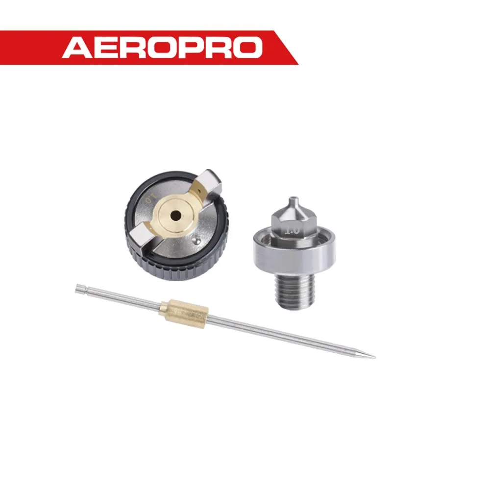 AEROPRO A602 HVLP Spray Gun With 0.8/1.0mm Nozzle Needle Air Cap Includes Accessories For Rpairing H2000 HVLP Spray Gun
AEROPRO A602 HVLP Spray Gun With 0.8/1.0mm Nozzle Needle Air Cap Includes Accessories For Rpairing H2000 HVLP Spray Gun