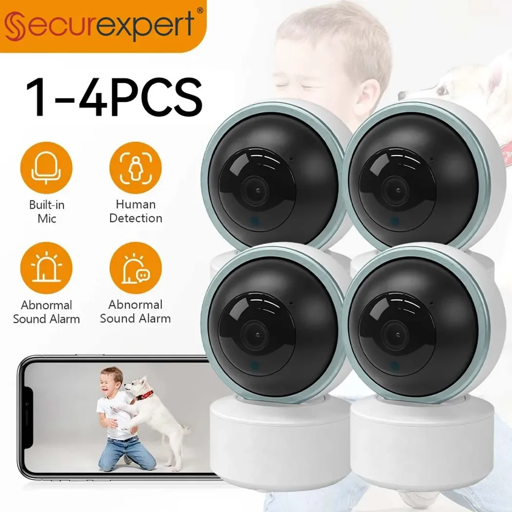 Умная Wi-Fi камера PEGATAH 2.4ГГц для помещений с ночным видением, 2K, для безопасности и наблюдения, Tuya Smart 355 ° Панорамирование и наклон, двусторонняя аудиосвязь
Умная Wi-Fi камера PEGATAH 2.4ГГц для помещений с ночным видением, 2K, для безопасности и наблюдения, Tuya Smart 355 ° Панорамирование и наклон, двусторонняя аудиосвязь