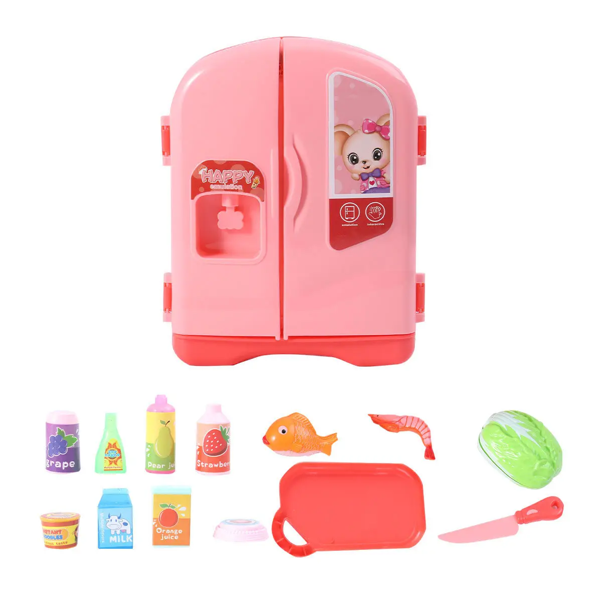 1Set Simulation Refrigerator Colorful Small Chef Kitchenware Educational Role Playing Set Parent Child Interactive House Play
1Set Simulation Refrigerator Colorful Small Chef Kitchenware Educational Role Playing Set Parent Child Interactive House Play
