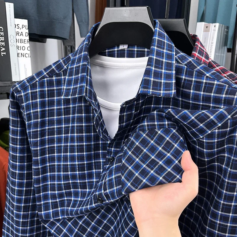 2025 Autumn New Men's Printed Striped Long Sleeved Shirt Casual Fashion Versatile Men's Top
2025 Autumn New Men's Printed Striped Long Sleeved Shirt Casual Fashion Versatile Men's Top