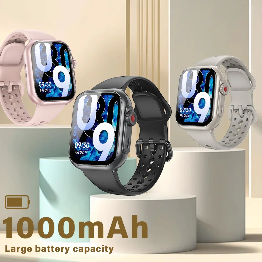 Smart Watch for Men And Women 1.85" HD Screen Fitness Tracker with 1000mAh Battery 100-Day Standby Heart Rate And Sleep Monitor
Smart Watch for Men And Women 1.85" HD Screen Fitness Tracker with 1000mAh Battery 100-Day Standby Heart Rate And Sleep Monitor