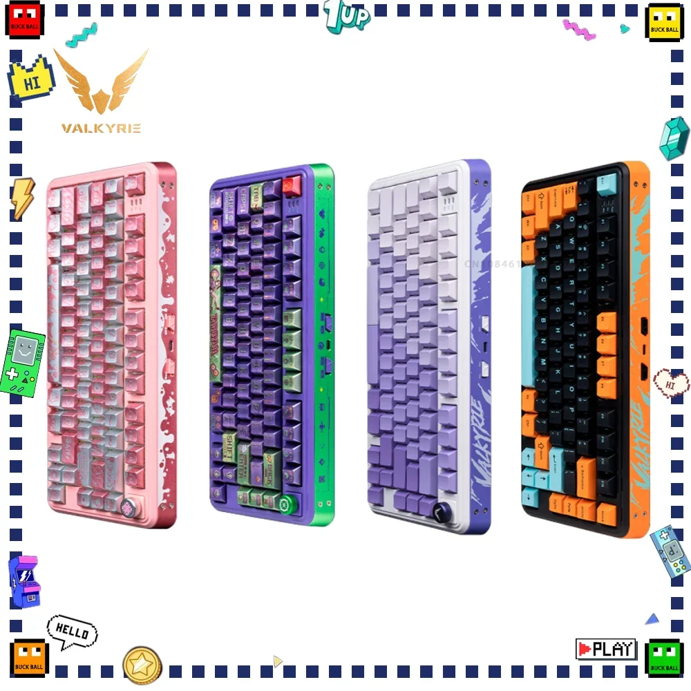 VALKYRIE VK MAG 75 Magnetic Switch Mechanical Keyboard Custom 8000Hz Polling Rate 0.01RT Gaming Keyboard Valorant PC Accessories
VALKYRIE VK MAG 75 Magnetic Switch Mechanical Keyboard Custom 8000Hz Polling Rate 0.01RT Gaming Keyboard Valorant PC Accessories
