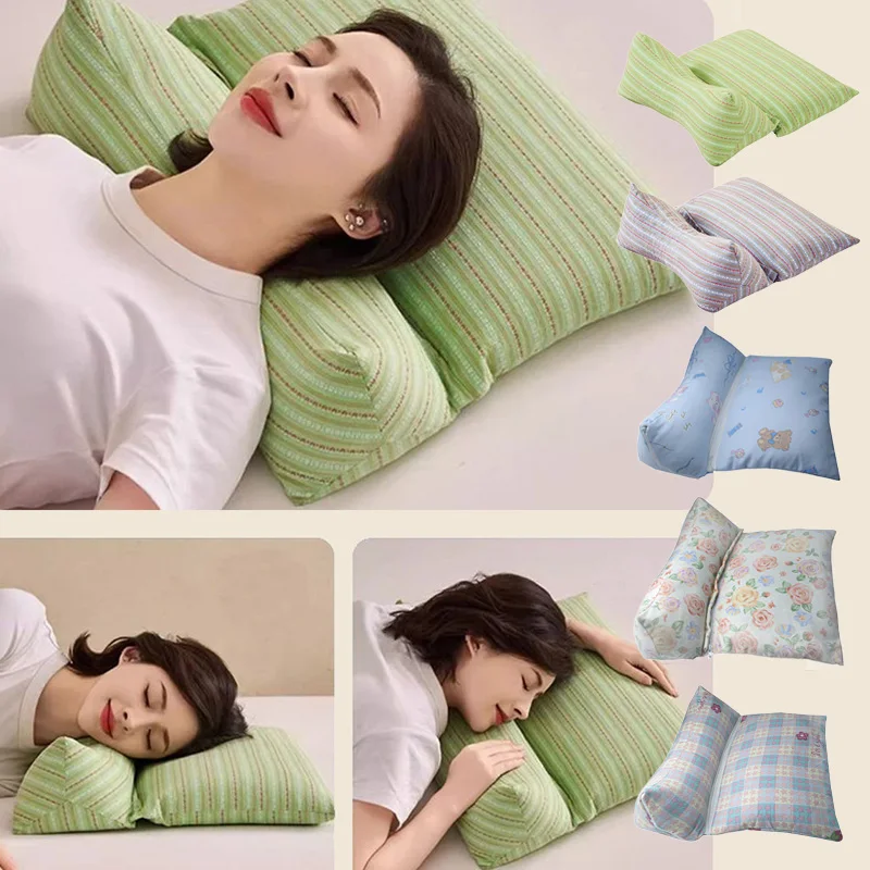 Adult Home Buckwheat Hulls Pillow Core Support Aid Traction Triangle Pillowcase Cervical Protection Spine Cylindrical Pillow
Adult Home Buckwheat Hulls Pillow Core Support Aid Traction Triangle Pillowcase Cervical Protection Spine Cylindrical Pillow