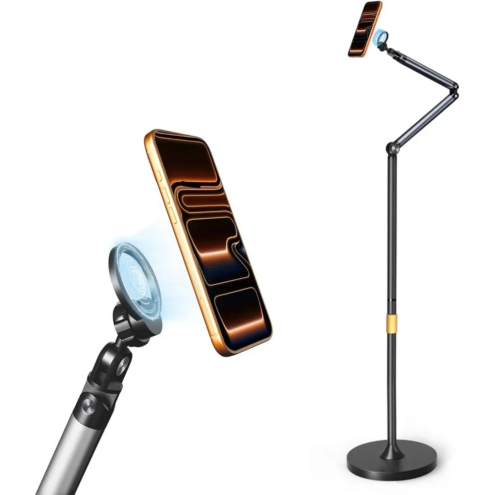 Adjustable Arm Stand for Multi-Angle Photo & Video Shooting, Compatible with Smartphones
Adjustable Arm Stand for Multi-Angle Photo & Video Shooting, Compatible with Smartphones