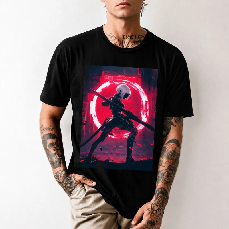NIER AUTOMATA 2B Cyberpunk Anime Unisex Tee Gamer Gift Video Game Shirt 0706 Streetwear Clothing Sexy Waifu Graphic Tee S-6XL
NIER AUTOMATA 2B Cyberpunk Anime Unisex Tee Gamer Gift Video Game Shirt 0706 Streetwear Clothing Sexy Waifu Graphic Tee S-6XL