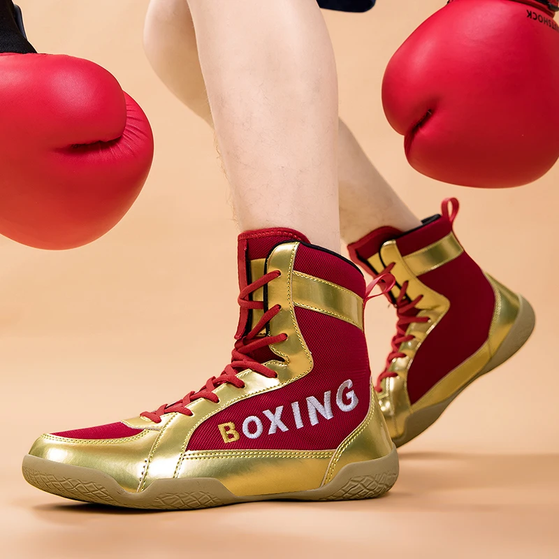 Men Boxing Weightlifting Shoes Non Slip Durable High Top Ankle Support Squat Deadlift Training Gym Sneakers
Men Boxing Weightlifting Shoes Non Slip Durable High Top Ankle Support Squat Deadlift Training Gym Sneakers