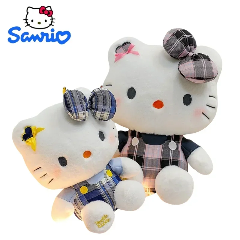 Новая кукла Sanrio с электрической вышивкой, клетчатая юбка HelloKitty, плюшевые игрушки, кавайная подушка, куклы на день рождения, для девочек, дети, мультфильм, аниме
Новая кукла Sanrio с электрической вышивкой, клетчатая юбка HelloKitty, плюшевые игрушки, кавайная подушка, куклы на день рождения, для девочек, дети, мультфильм, аниме