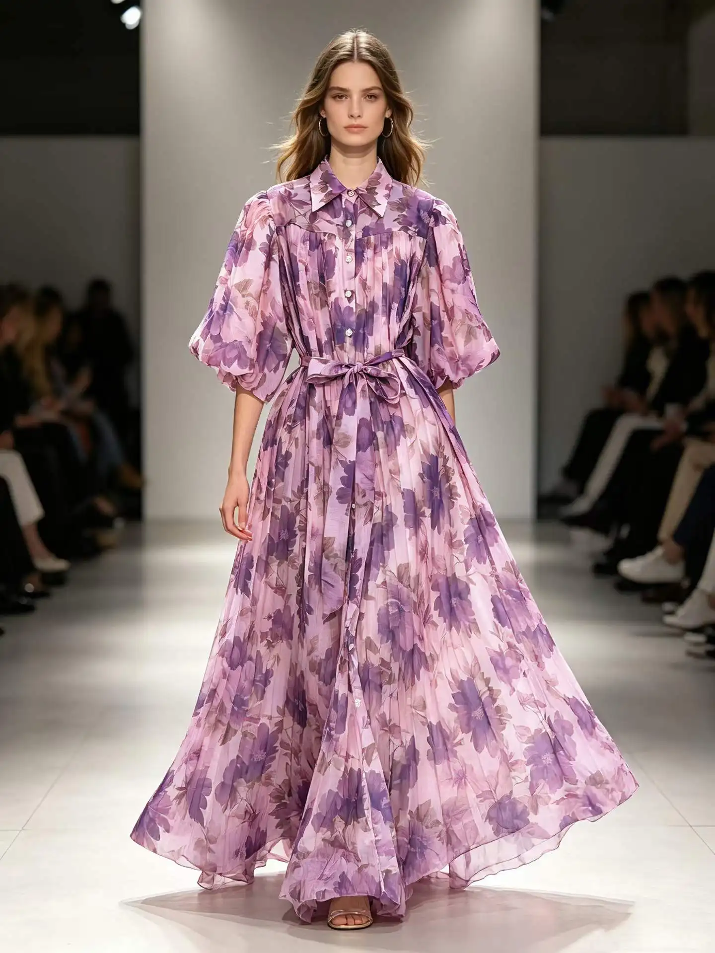 plus Size Dress Summer Spring New Fashion Design Vintage Flower Print A-Line Chiffon Belt
plus Size Dress Summer Spring New Fashion Design Vintage Flower Print A-Line Chiffon Belt