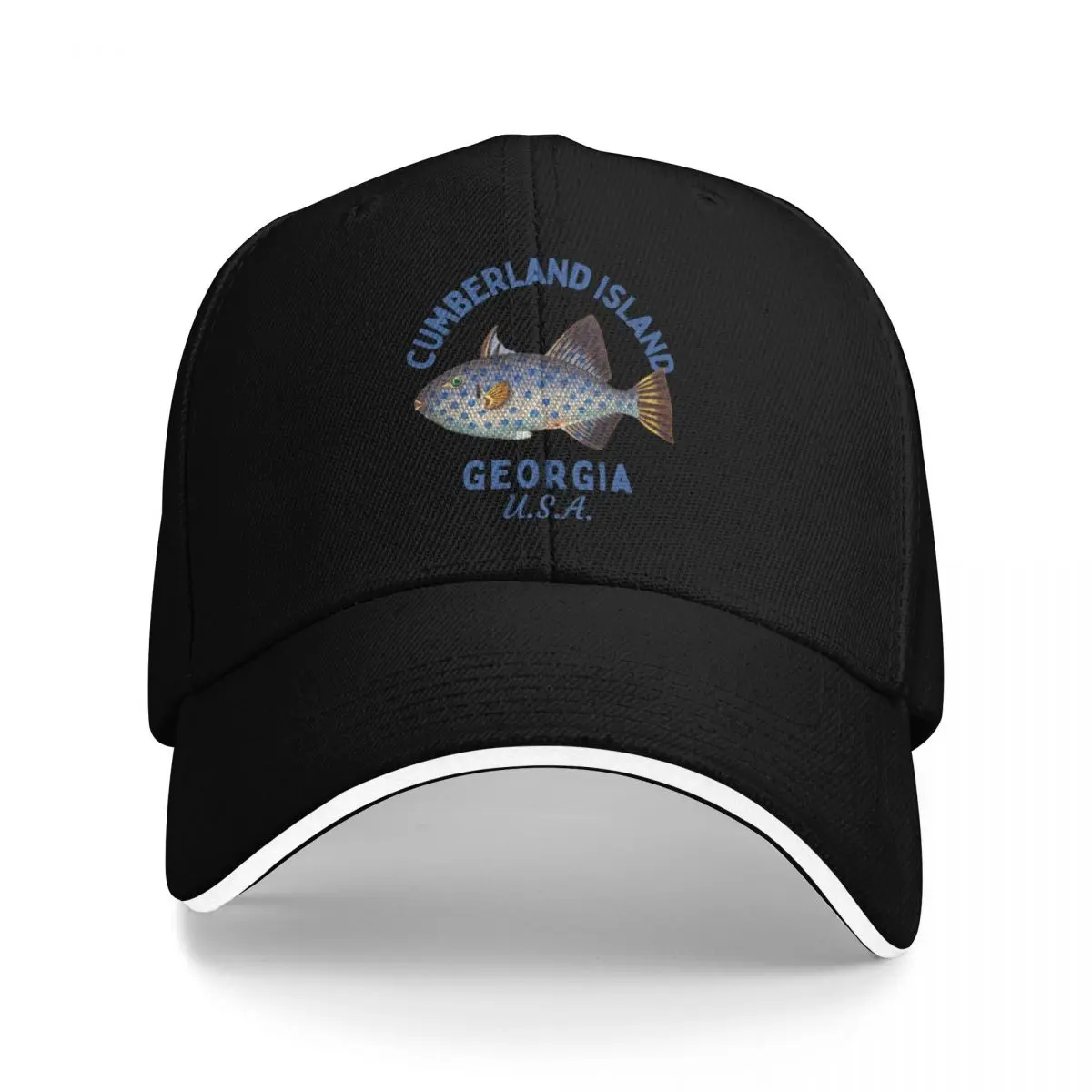 Retro Fish Cumberland Island Georgia- Navy Text- Island / Beach Baseball Cap custom caps Custom Cap Anime Hat Ladies Men's
Retro Fish Cumberland Island Georgia- Navy Text- Island / Beach Baseball Cap custom caps Custom Cap Anime Hat Ladies Men's
