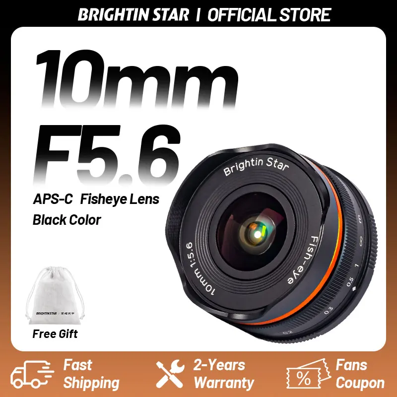 Brightin Star 10mm F5.6 Черный 172 ° Широкоугольный объектив APS-C для беззеркальных камер Olympus M4/3, Canon EOS R, Sony E, Nikon Z, Fuji XF
Brightin Star 10mm F5.6 Черный 172 ° Широкоугольный объектив APS-C для беззеркальных камер Olympus M4/3, Canon EOS R, Sony E, Nikon Z, Fuji XF
