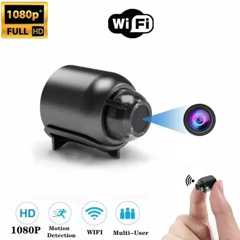 Mini Camera X5 WiFi 1080P HD Security Infrared Night Vision Camcorder IP Cam Video Voice Recorder for Baby Monitor Indoor Safety
Mini Camera X5 WiFi 1080P HD Security Infrared Night Vision Camcorder IP Cam Video Voice Recorder for Baby Monitor Indoor Safety