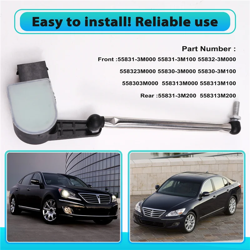A11M-For Hyundai Genesis Equus Air Suspension Height Sensor Suspension Height Level Sensor 55832-3M000 55830-3M000
A11M-For Hyundai Genesis Equus Air Suspension Height Sensor Suspension Height Level Sensor 55832-3M000 55830-3M000