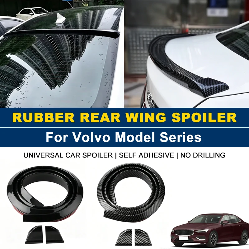 For Volvo S40 S60 S90 V40 V60 V90 XC40 XC60 XC90 C30 C70 240 850 1.5M Self-Adhesive Rear Spoiler Wing No Drill Trunk Lip Parts
For Volvo S40 S60 S90 V40 V60 V90 XC40 XC60 XC90 C30 C70 240 850 1.5M Self-Adhesive Rear Spoiler Wing No Drill Trunk Lip Parts