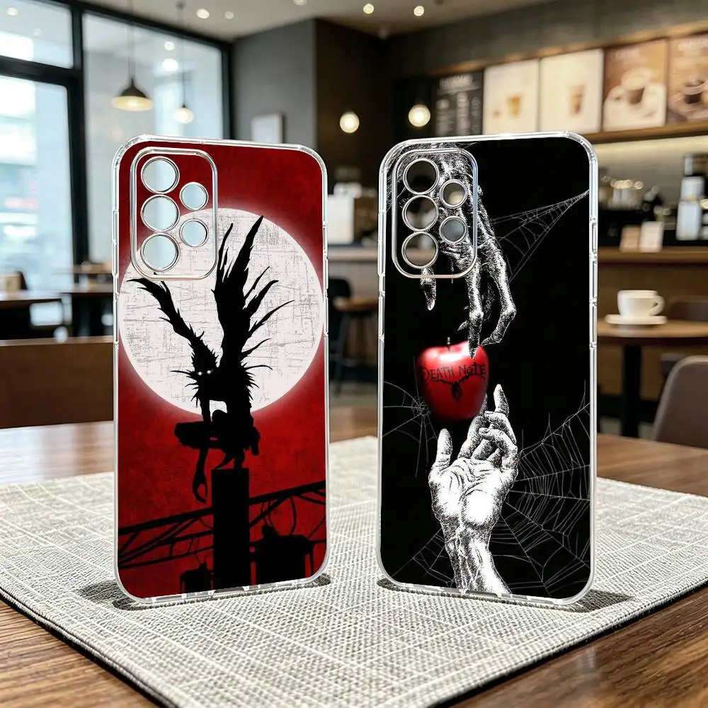 N-Note D-Death Anime Ryuk Phone Case For Samsung S25,S24,S21,S22,S23,S30,Ultra,S20,Plus,Fe Transparent Cover
N-Note D-Death Anime Ryuk Phone Case For Samsung S25,S24,S21,S22,S23,S30,Ultra,S20,Plus,Fe Transparent Cover