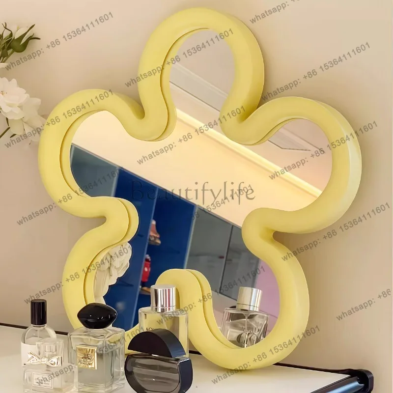 Interior Save Space Mirror Hand Makeup Dressing Table Universal Aesthetic Accent Mirror Mirror Spiegels Ornaments Home Decor
Interior Save Space Mirror Hand Makeup Dressing Table Universal Aesthetic Accent Mirror Mirror Spiegels Ornaments Home Decor