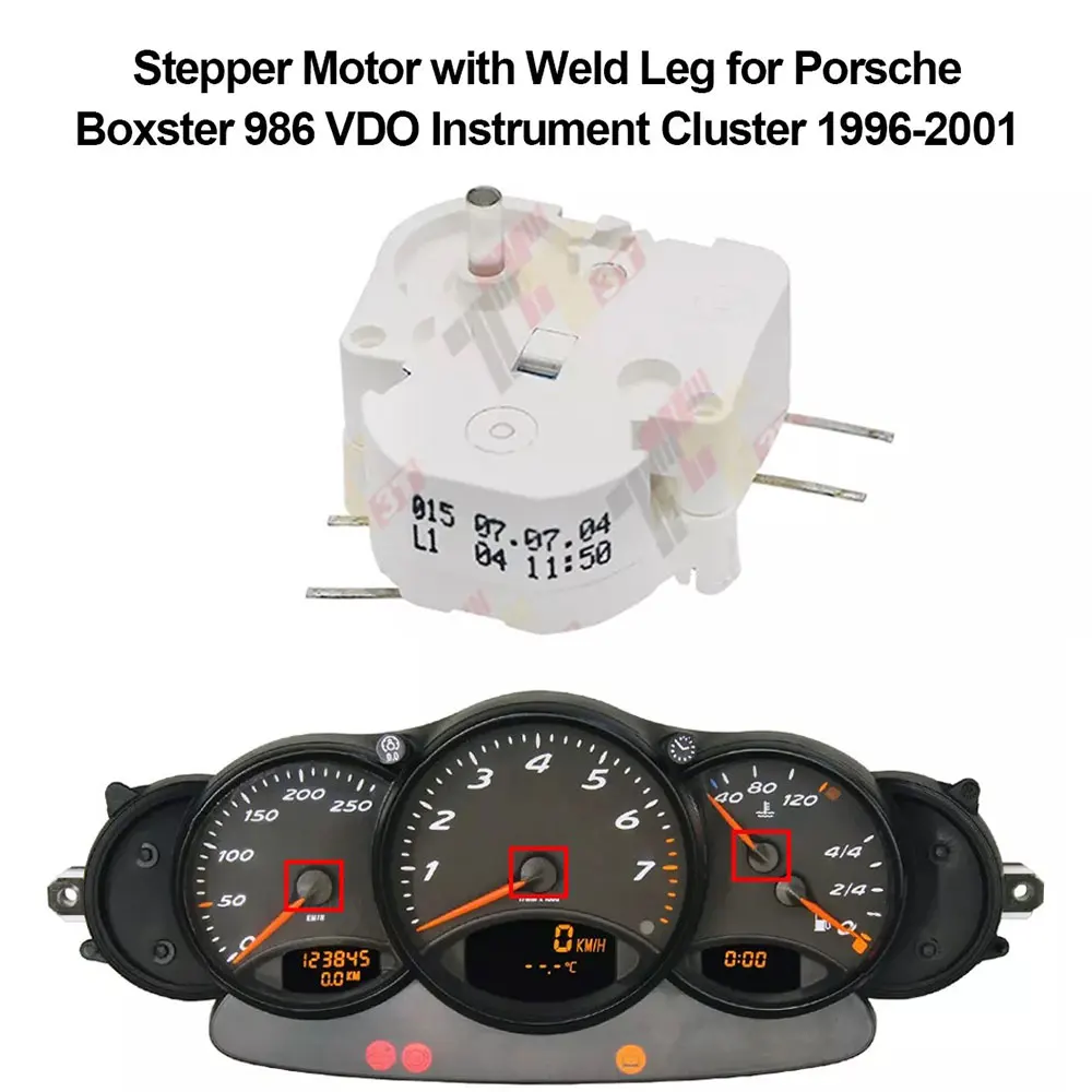 Шаговый двигатель со сварной ножкой для приборов Porsche 911 996 и 986 Boxster VDO
Шаговый двигатель со сварной ножкой для приборов Porsche 911 996 и 986 Boxster VDO