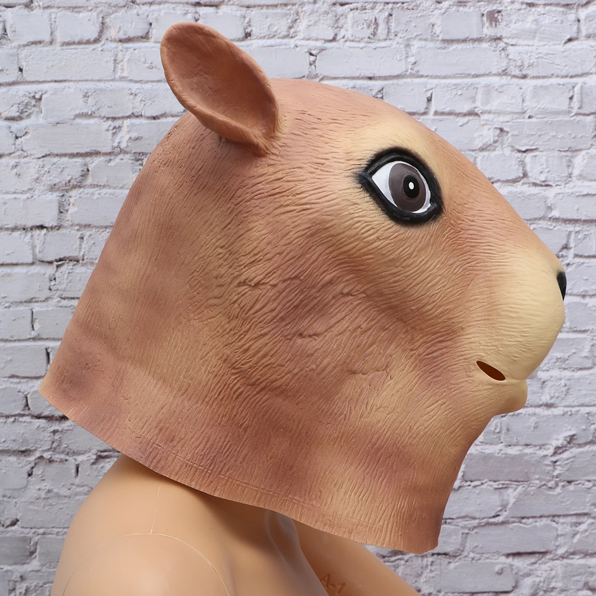 Squirrel Mask Emulsion Material Halloween Decorations Costume Headgear Cosplay Animal Vent Hole Straps Masquerade Balls Music
Squirrel Mask Emulsion Material Halloween Decorations Costume Headgear Cosplay Animal Vent Hole Straps Masquerade Balls Music