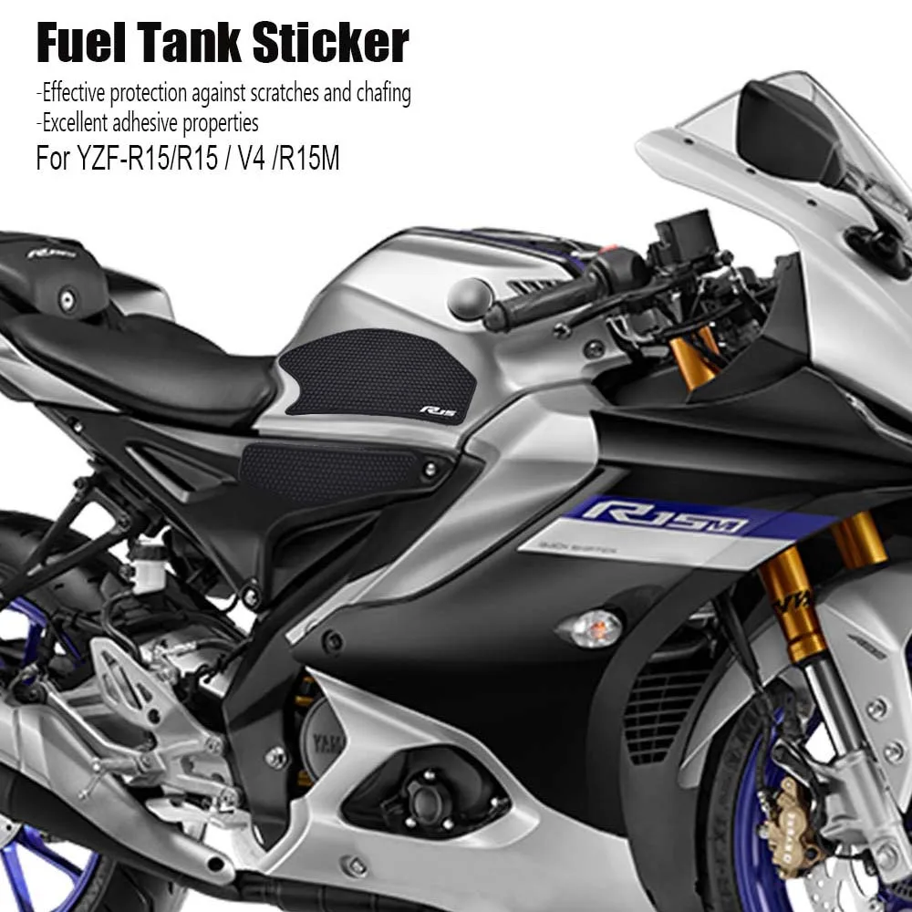 Motorcycle anti-slip tank Pad sticker protection stickers SIDE TANK PADS For YZF-R15 R15 V4 R15M
Motorcycle anti-slip tank Pad sticker protection stickers SIDE TANK PADS For YZF-R15 R15 V4 R15M