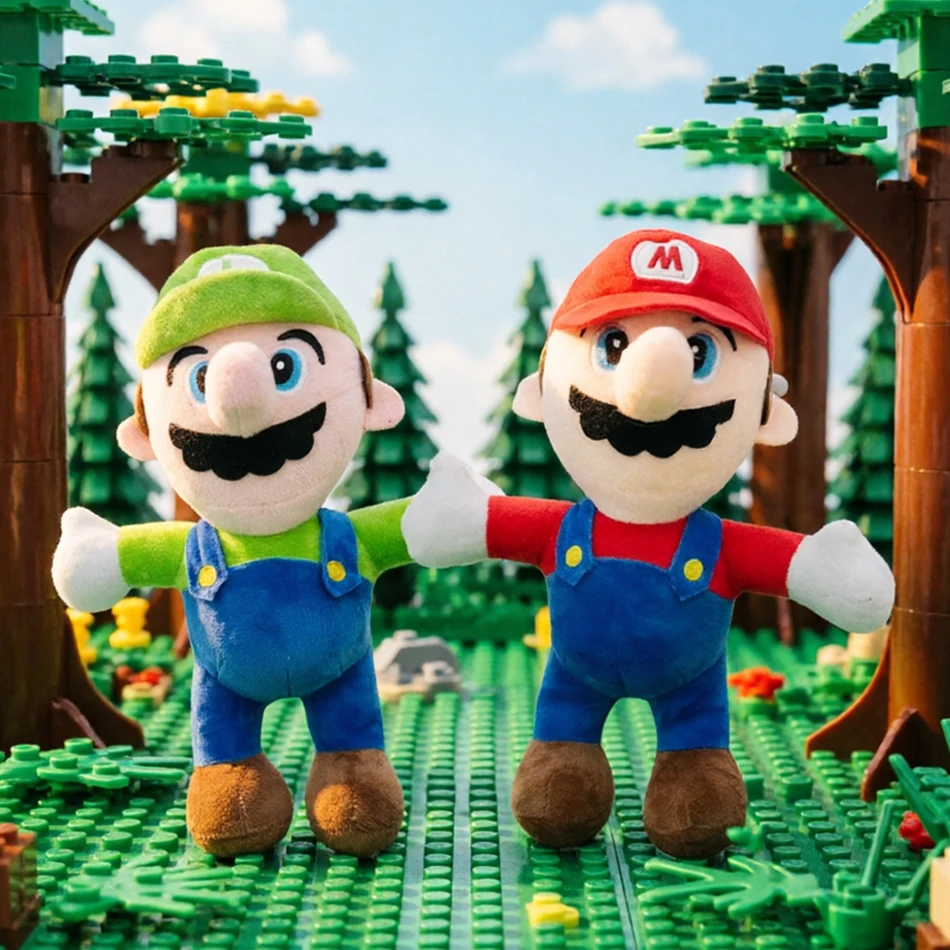 HOT SALE 25cm SuperMario Bros Plush Classical Mario Luigi Cute Cartoon Soft Stuffed Toy Dolls Birthday Christmas Gift
HOT SALE 25cm SuperMario Bros Plush Classical Mario Luigi Cute Cartoon Soft Stuffed Toy Dolls Birthday Christmas Gift