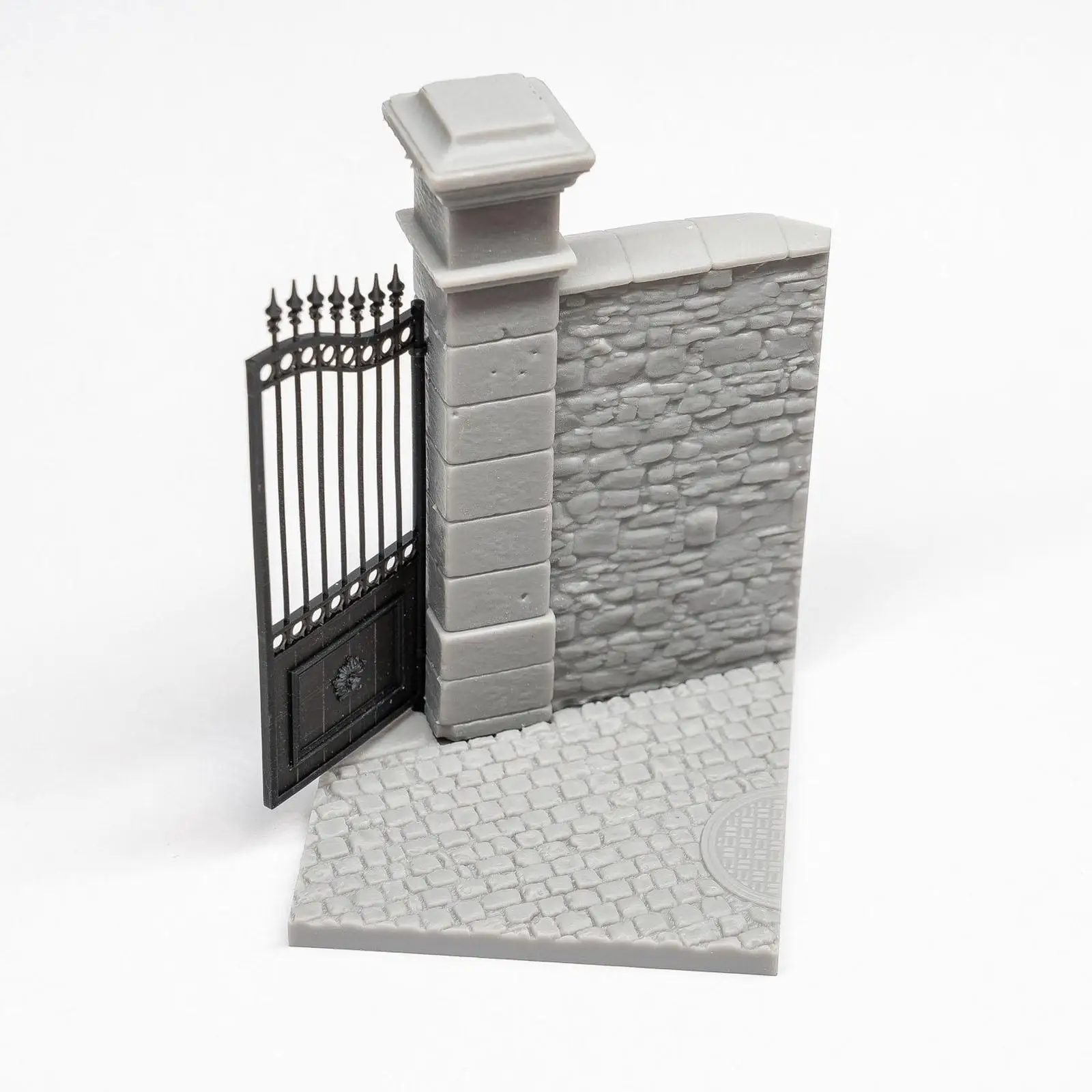 Base with Gate & Wall Model Pretend Play Toy Micro Landscape Decor 1:35 Scale Diorama Miniature Scene Prop for Hobby Enthusiasts
Base with Gate & Wall Model Pretend Play Toy Micro Landscape Decor 1:35 Scale Diorama Miniature Scene Prop for Hobby Enthusiasts