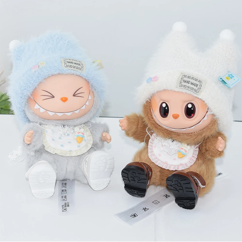 Cute Hat for 17cm LabubuV1 V2 Plush Doll Clothing Accessories Hat Set Gift
Cute Hat for 17cm LabubuV1 V2 Plush Doll Clothing Accessories Hat Set Gift