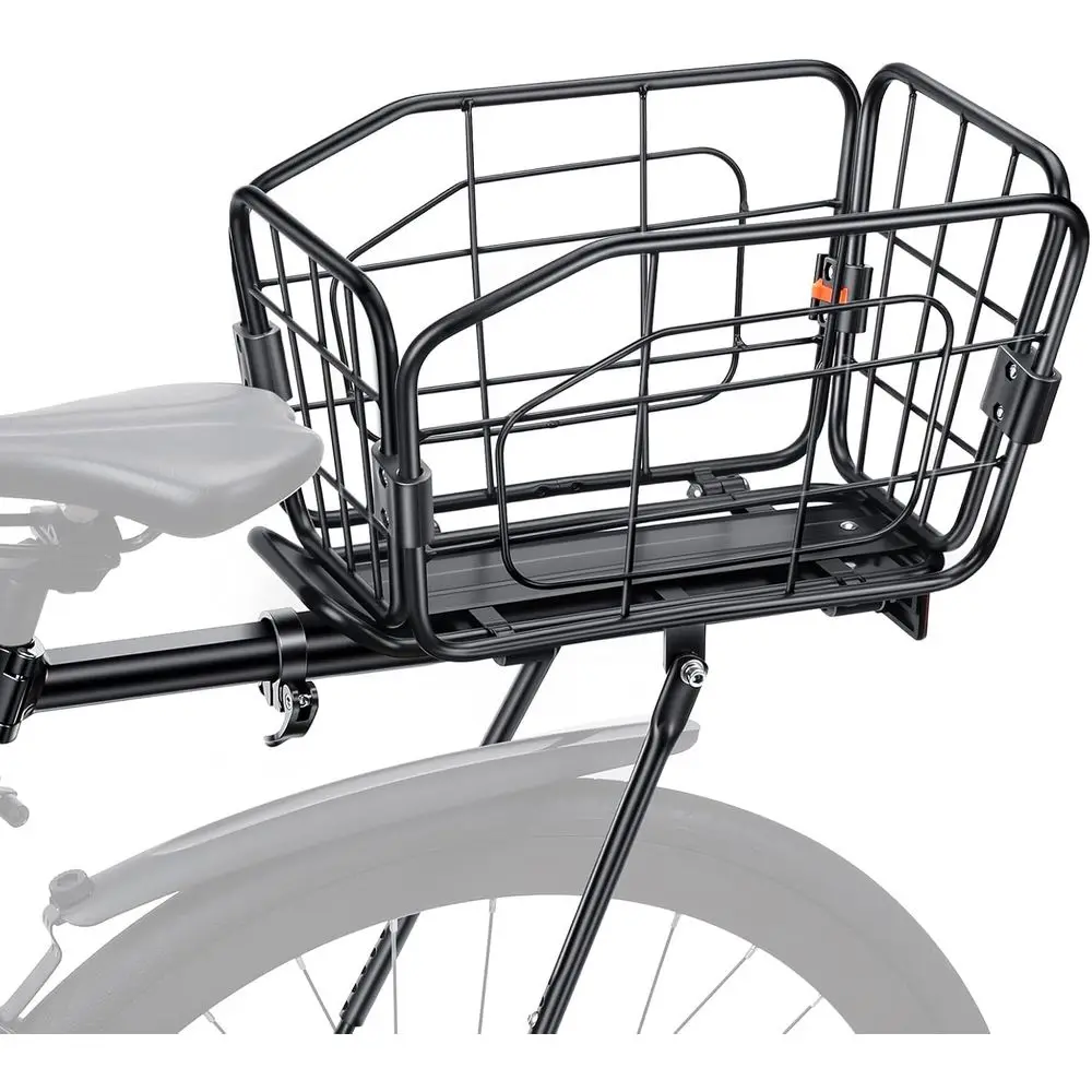 Rear Bike Rack with oldable Basket – 22L, Quick Release Bike Cargo Rack Alloy & 165LB Load, Adjustable ycle Rack with Relector &
Rear Bike Rack with oldable Basket – 22L, Quick Release Bike Cargo Rack Alloy & 165LB Load, Adjustable ycle Rack with Relector &