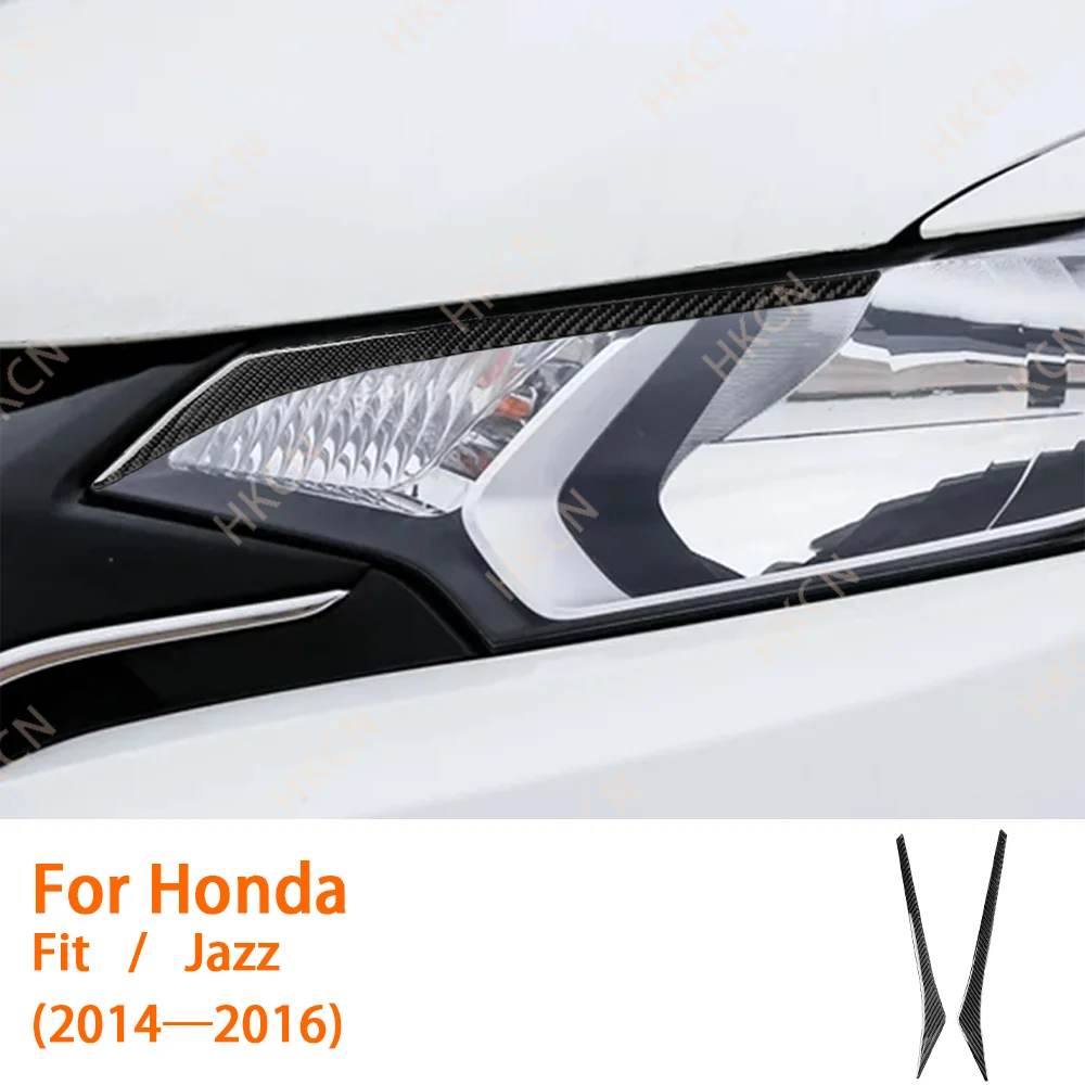 HKCN Carbon Fiber Headlight Eyebrow Eyelid Panel Decal Car Interior Accessories Cover Trim Sticker For Honda Fit Jazz 2014—2016
HKCN Carbon Fiber Headlight Eyebrow Eyelid Panel Decal Car Interior Accessories Cover Trim Sticker For Honda Fit Jazz 2014—2016