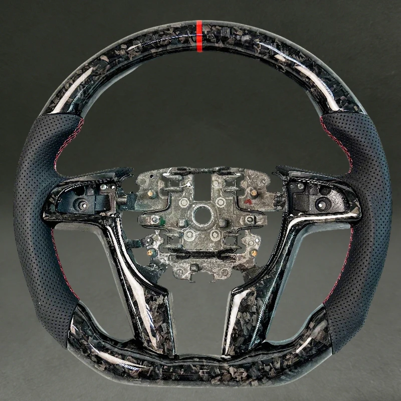 For Pontiac G8 Black Forged Carbon Fiber Steering Wheel with Perforated Leather for Commodore HSV E1/E2 Car Part Drop Shipping
For Pontiac G8 Black Forged Carbon Fiber Steering Wheel with Perforated Leather for Commodore HSV E1/E2 Car Part Drop Shipping